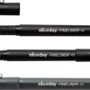 Fiberpenna Niceday fine blå