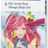Fiberpenna Pitt Artist Brush Shôjo 6/fp