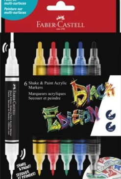 Fiberpenna shake&Paint metallic 6/fp