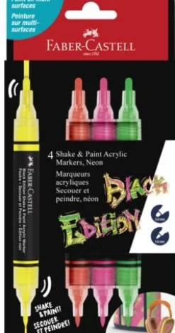 Fiberpenna shake&Paint neon 4/fp