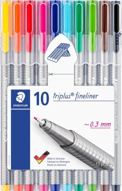 Fiberpenna STAEDTLER Triplus, 0,3mm, 10/fp