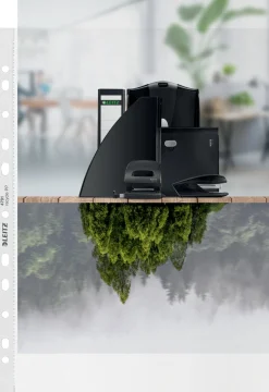 Ficka Leitz Recycle A4 klar präglad 25