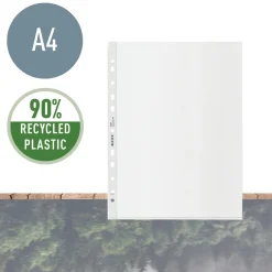 Ficka Leitz Recycle A4 klar präglad 25