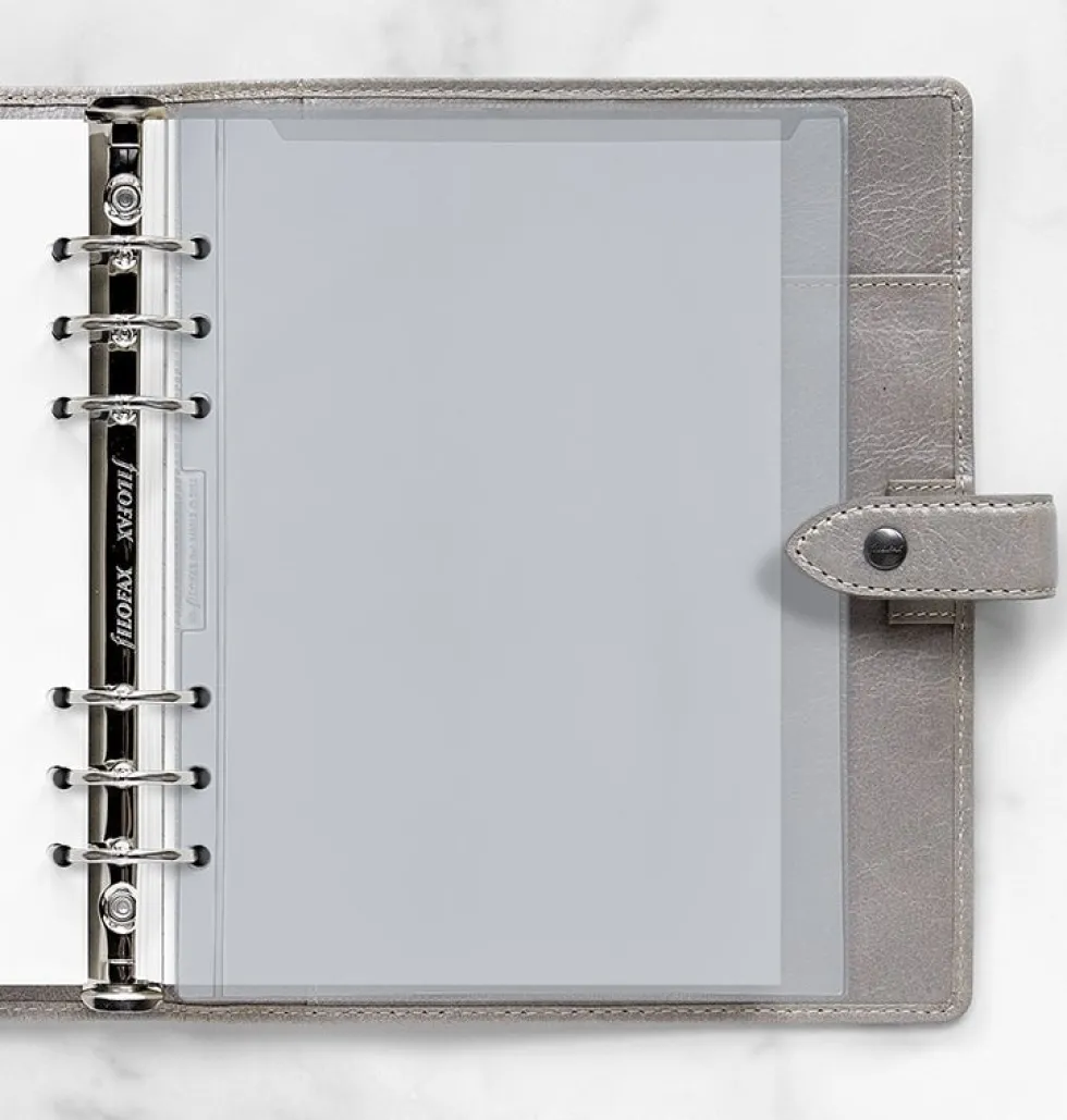 Filofax A5 Plastficka Med Toppöppning