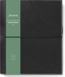 Filofax Eco Essential A5 Systemkalender Ebenholts