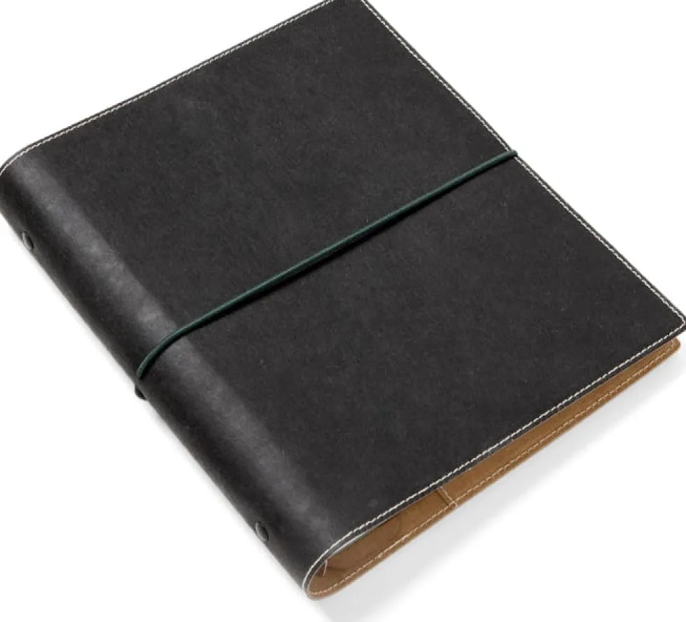 Filofax Eco Essential A5 Systemkalender Ebenholts
