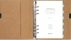 Filofax Eco Essential A5 Systemkalender Ebenholts