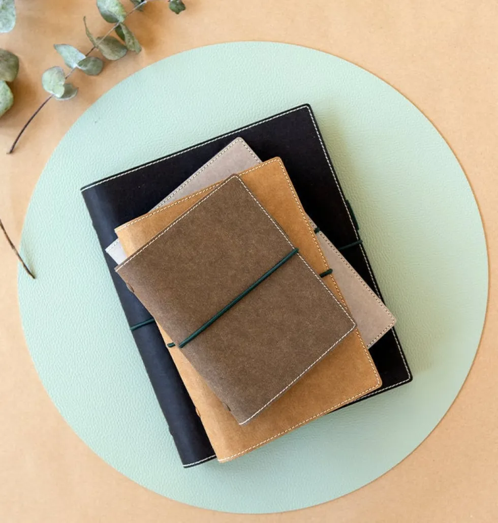 Filofax Eco Essential A5 Systemkalender Ebenholts