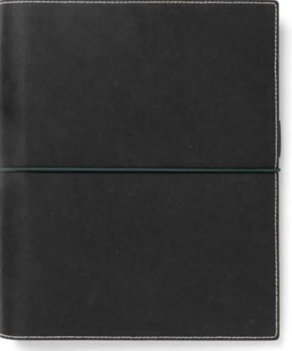 Filofax Eco Essential A5 Systemkalender Ebenholts