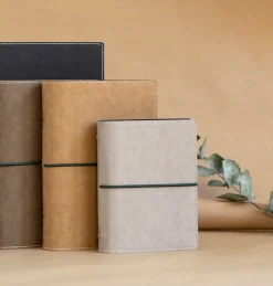 Filofax Eco Essential Systemkalender Pocket Askgrå