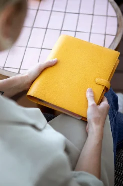 Filofax Finsbury Systemkalender A5 Gul