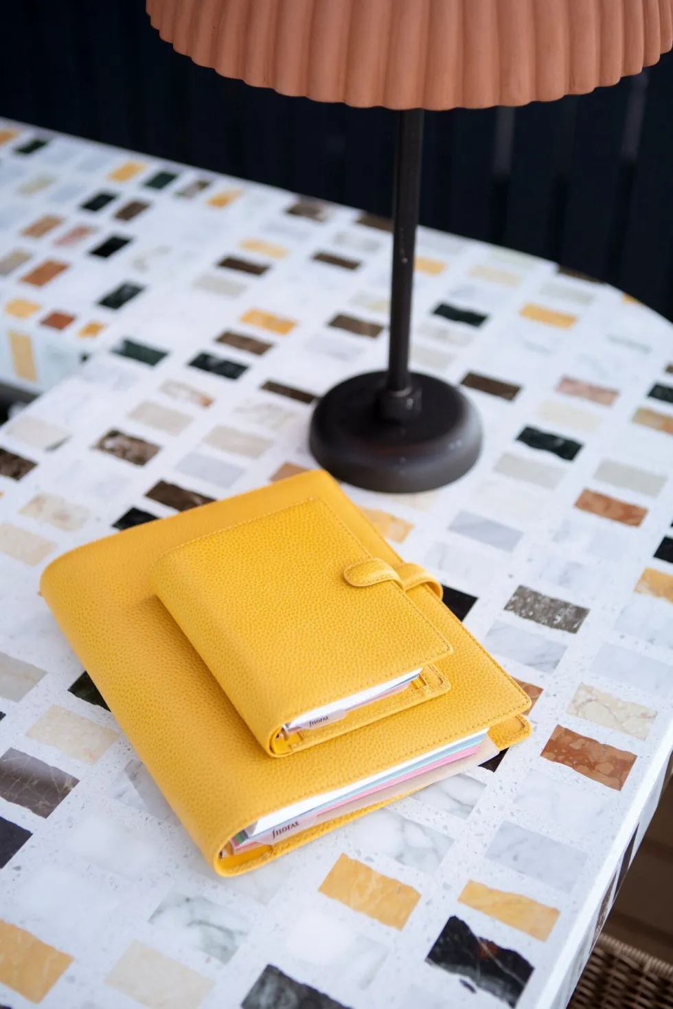 Filofax Finsbury Systemkalender A5 Gul