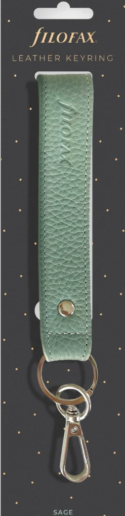Filofax Norfolk Nyckelring Sage