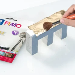 Fimo Acc. 35Ml Lim T/ Leaf Metal/Bk