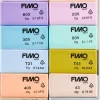 Fimo Soft set. 12 X ½ blok. Pastel