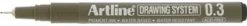 Fineliner ARTLINE EK233 0,3mm svart