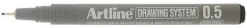 Fineliner ARTLINE EK235 0,5mm svart
