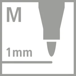 Fineliner STABILO Pen 68, 10 färger
