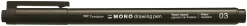 Fineliner Tombow MONO drawing 03 svart