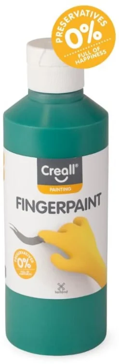 Fingerfärg CREALL 250ml grön