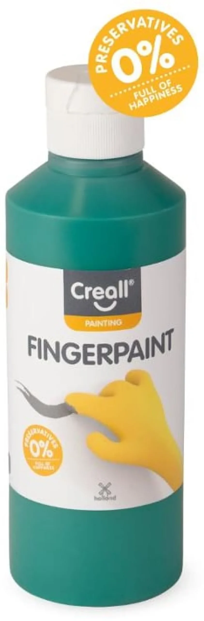 Fingerfärg CREALL 250ml grön