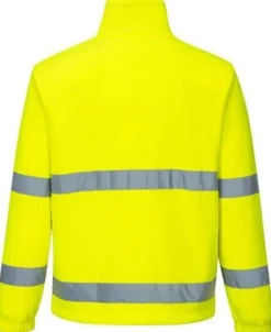 Fleecetröja Hi-vis PW F250 gul 3XL