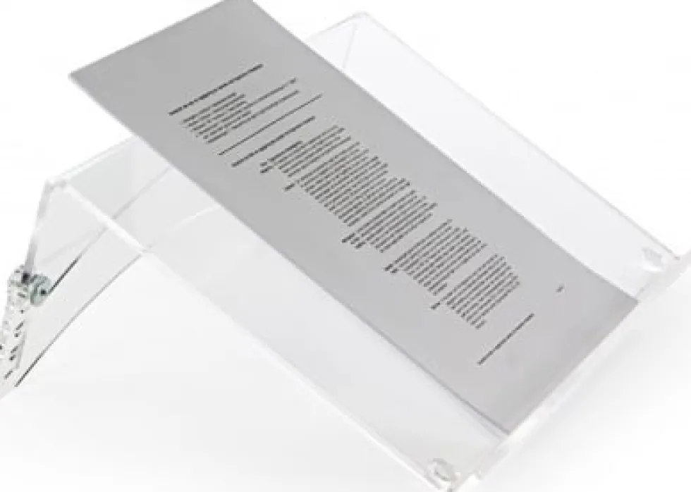 FlexDoc Document Holder Cristal Clear