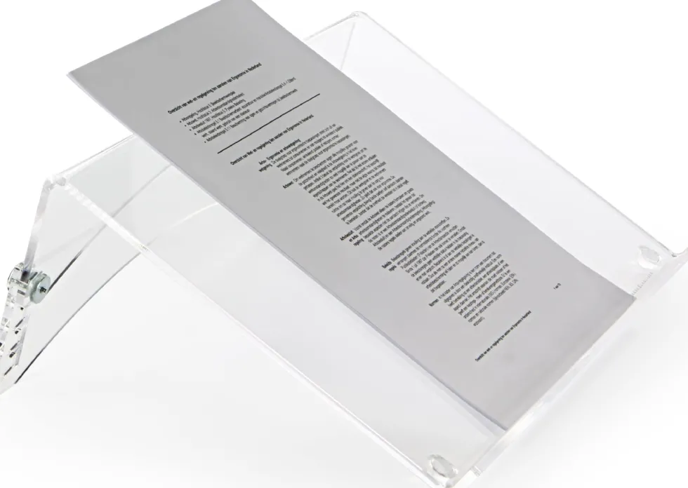 FlexDoc Document Holder Cristal Clear