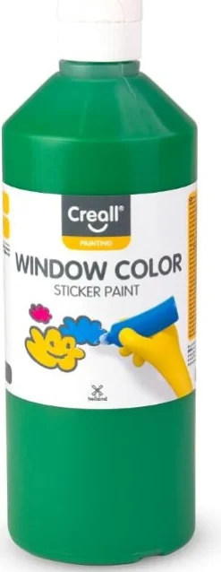 Fönsterfärg CREALL 500ml grön