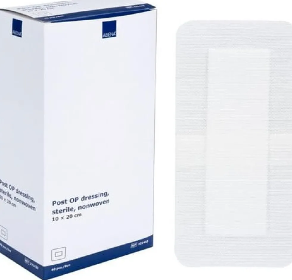 Förband PostOp ABENA 10x20cm 40/fp