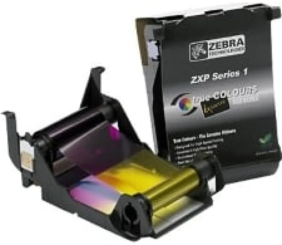 Färgband ZEBRA YMCKO, ZXP Series 1