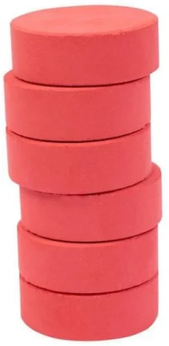Färgblock 44 mm, Ljusröd