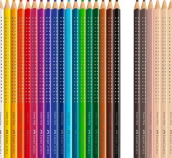 Färgpenna FABER CASTELL Grip 24/fp