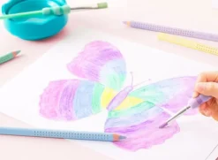 Färgpenna FABER Jumbo Grip pastel 5/fp