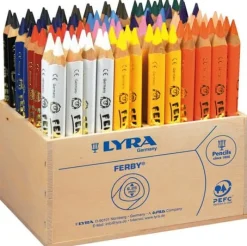 Färgpenna LYRA Ferby, 12 x 8 färger