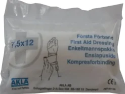 Första förband 7,5x12cm