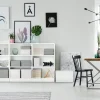 Förvaringsbox Esselte Home kub vit (3)