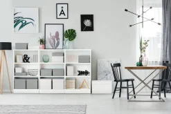 Förvaringsbox Esselte Home kub vit (3)