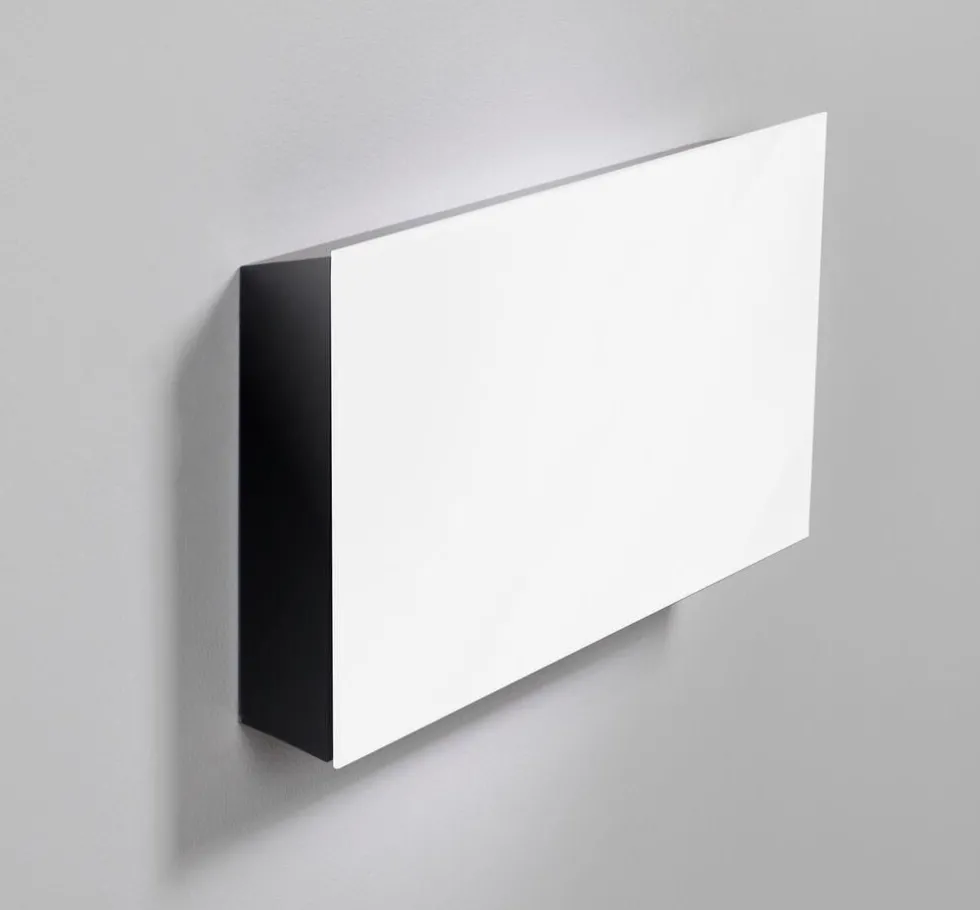 Förvaringsbox Lintex Mood, vit glas/svart aluminium