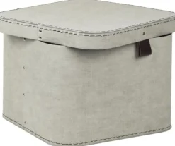 Förvaringsbox m.lock kartong Linne 2/fp