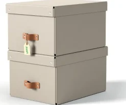 Förvaringslåda Leitz Puro 17L beige 2/fp