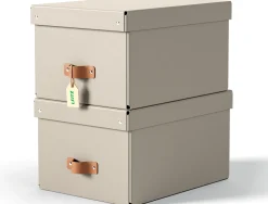 Förvaringslåda Leitz Puro 17L beige 2/fp