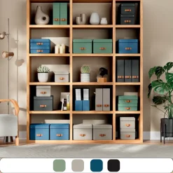 Förvaringslåda Leitz Puro 17L beige 2/fp
