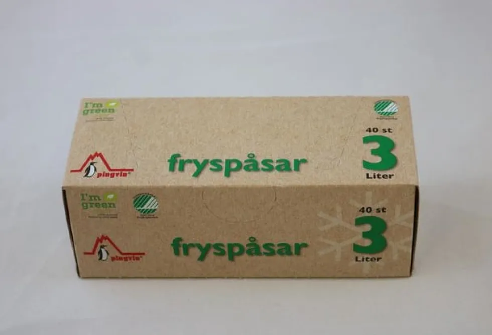 Fryspåse PINGVIN ECO LDPE 3L 22 my 40/fp