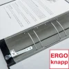Gaffelpärm JOPA A4 Trärygg Grön, 40mm