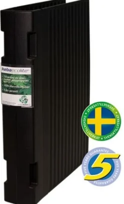 Gaffelpärm Plast KEBAecolite A4 Svart, 55mm