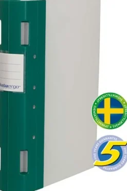 Gaffelpärm Plast KEBAErgo A4 Grön/Neutral, 55mm