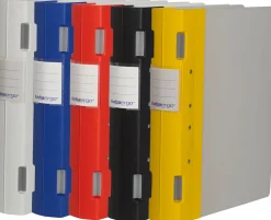 Gaffelpärm Plast KEBAErgo A4 Röd/Neutral, 55mm
