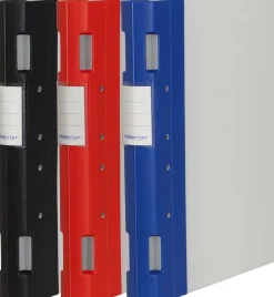 Gaffelpärm Plast KEBAErgo A4 Röd/Neutral, 40mm