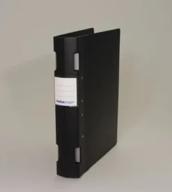 Gaffelpärm Plast KEBAErgo A4 Svart/Svart, 55mm